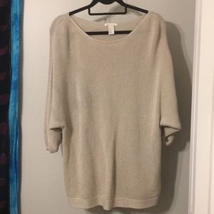 Loose fitting SS sweater
